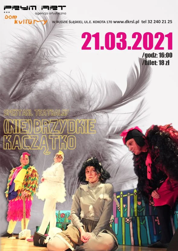 Bajka dla dzieci (Nie)Brzydkie Kaczątko - zmiana terminu!