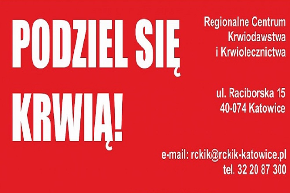 Podziel się tym, co najcenniejsze - akcja oodawania krwi