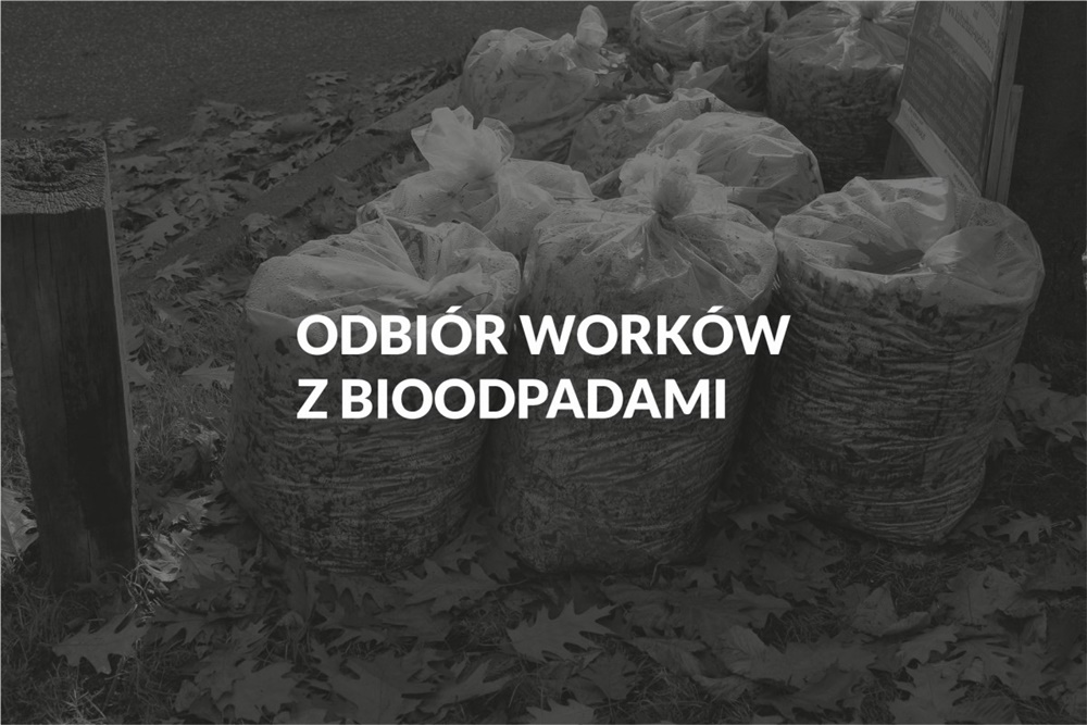 W lutym odbiór worków z bioodpadami