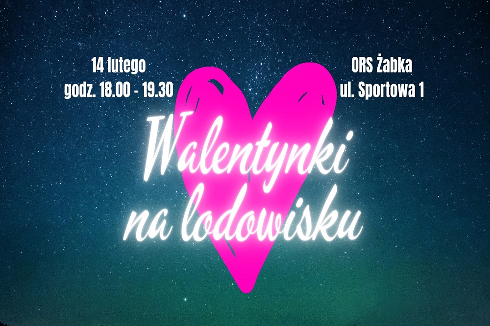 Walentynki na lodowisku - MOSiR zaprasza!