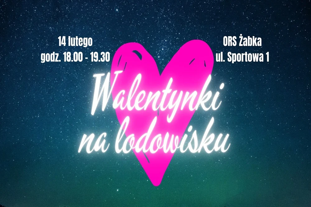 Walentynki na lodowisku - MOSiR zaprasza!