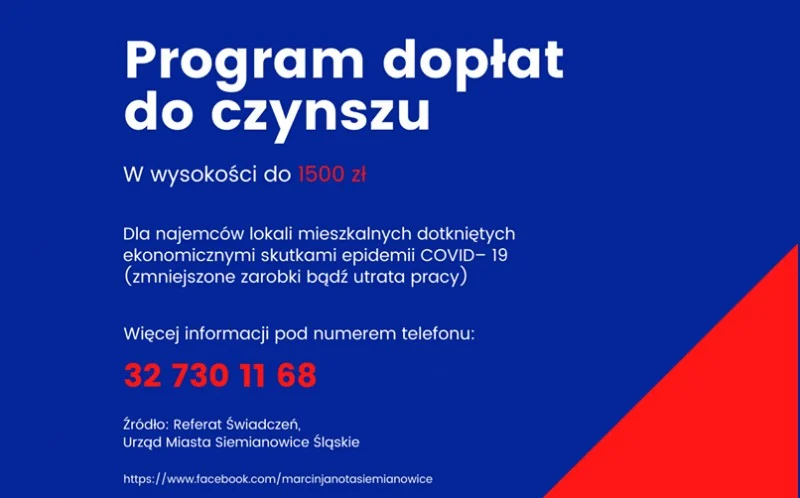 1500 zł - tyle może wynieść dofinansowanie do czynszu