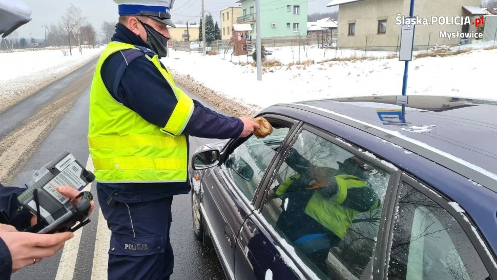 Słodkie kontrole z mysłowicką drogówką