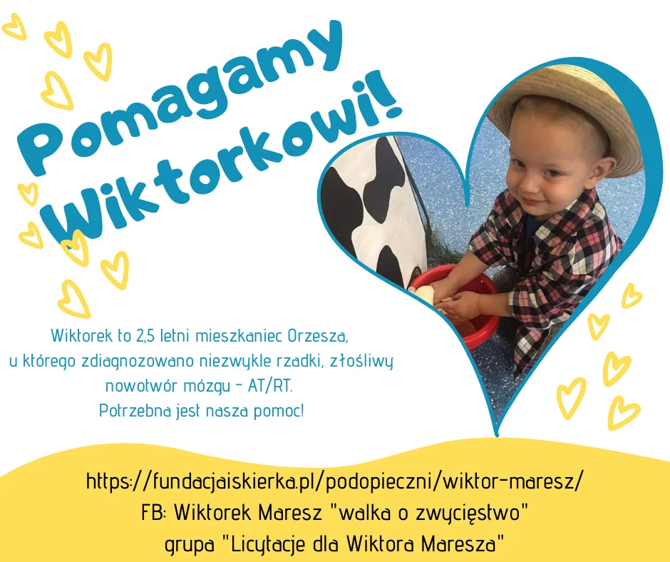 Mały mieszkaniec Orzesza potrzebuje naszej pomocy