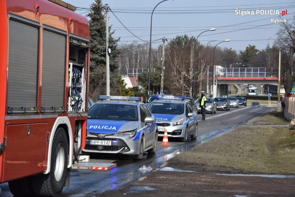 Pożar budynku w Rybniku – Chwałowicach. Lądował LPR
