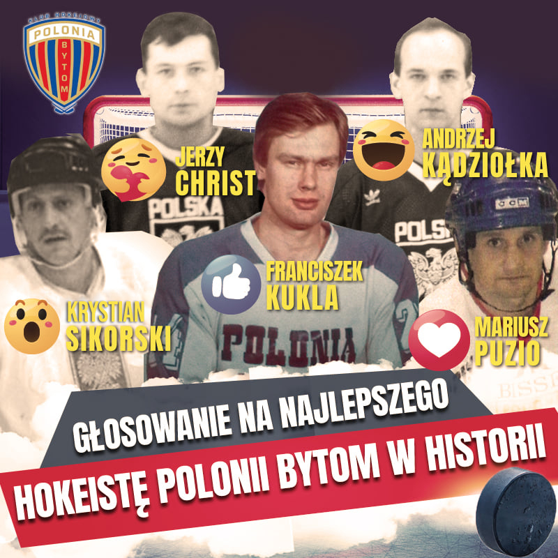 Kto zostanie najlepszym hokeistą Polonii Bytom w historii? Zdecydują kibice