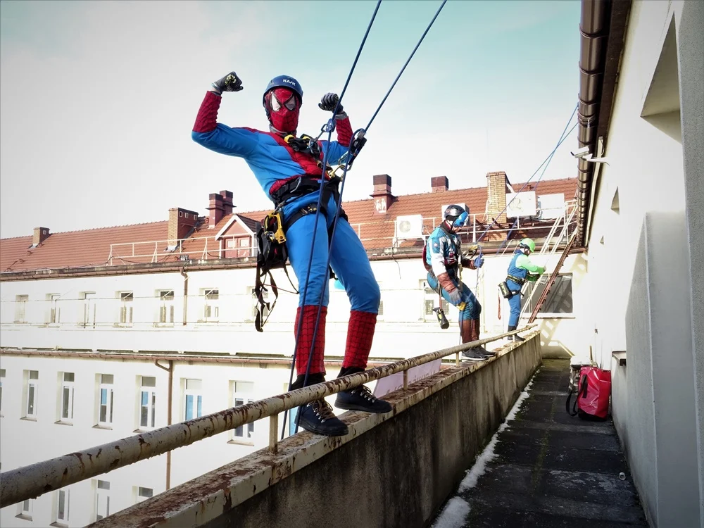 Alpiniści dla WOŚP w Szpitalu Miejskim