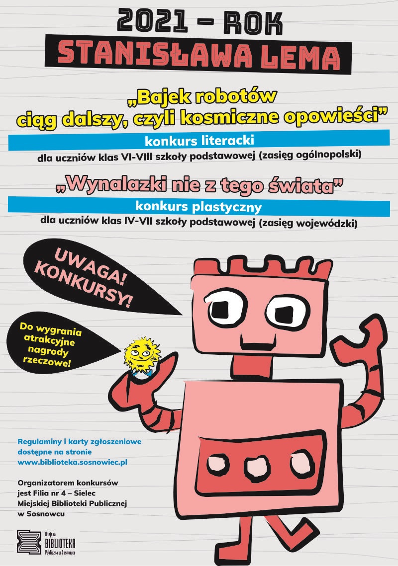 Rok Stanisława Lema - konkursy dla dzieci