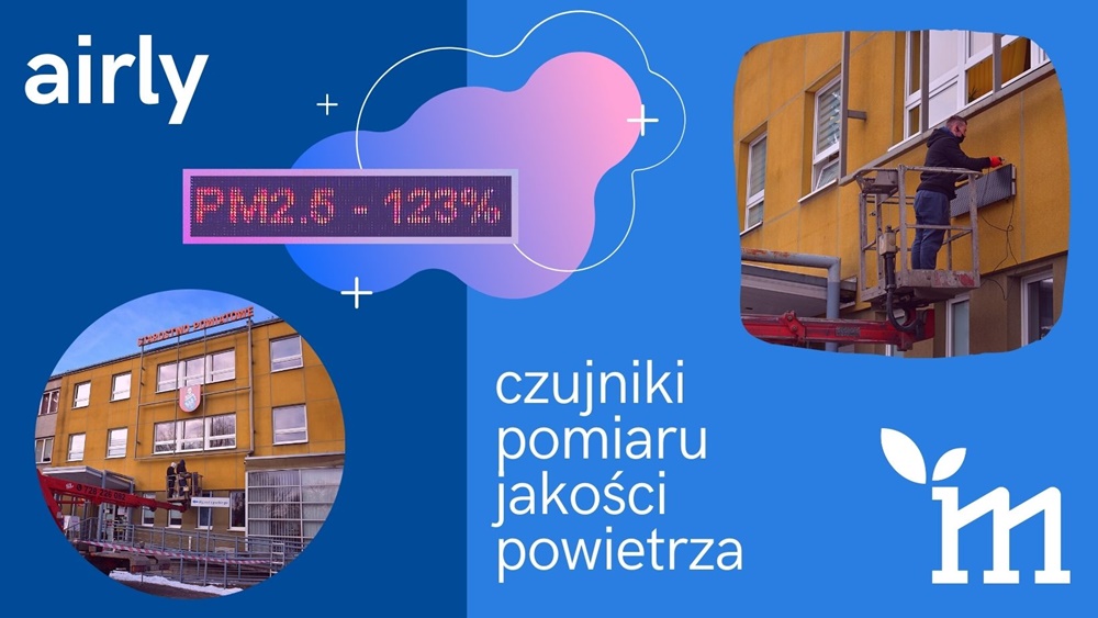 Dowiedz się, czym oddychasz - czujniki pomiaru jakości powietrza w Starostwie Powiatowym