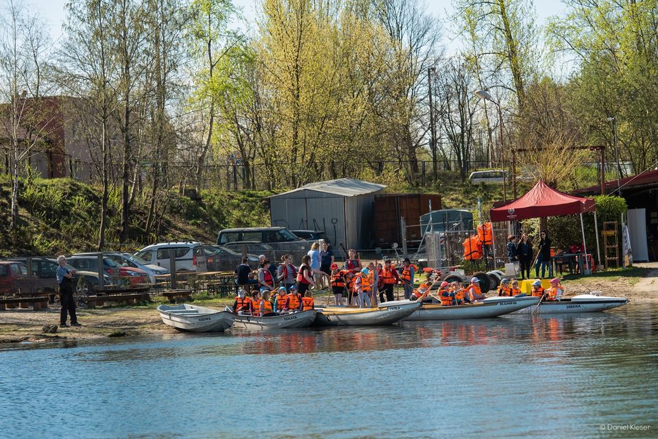 Katowice: Nowa stanica żeglarska nad stawem Morawa