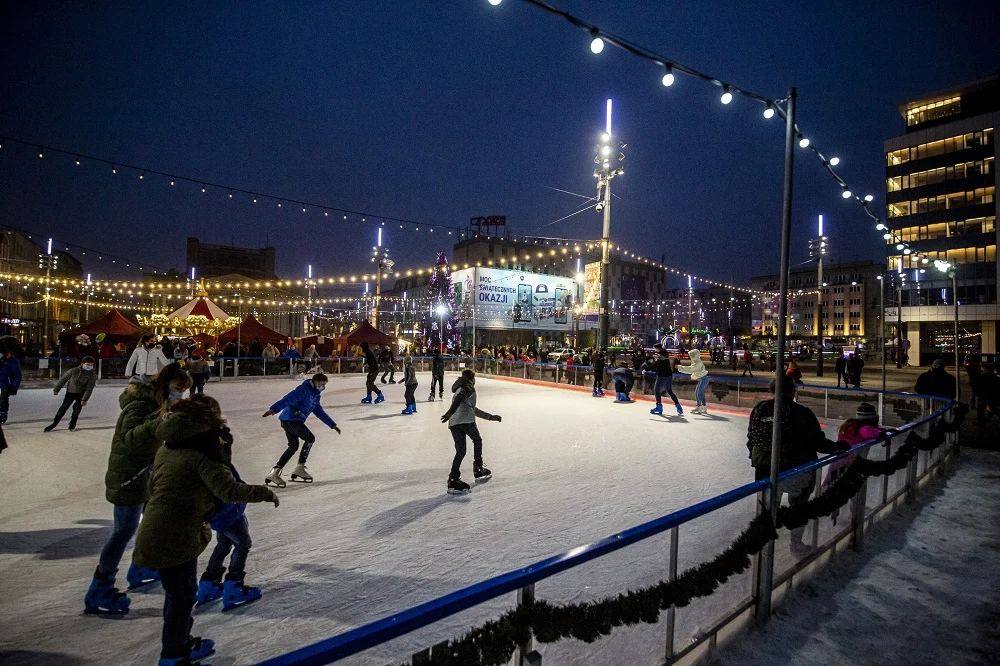 Lodowisko na Rynku w Katowicach już czynne! 