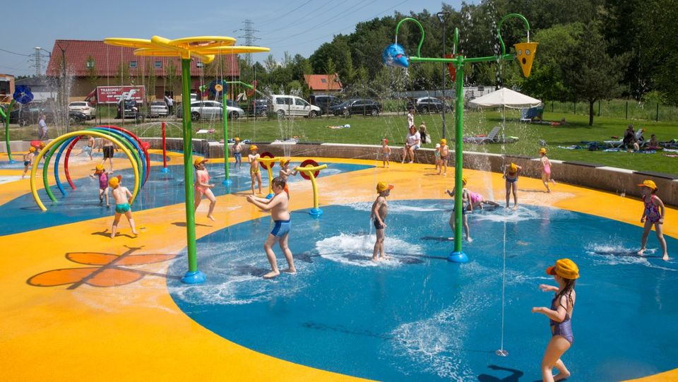 Wodny plac zabaw powstaje na osiedlu Tysiąclecia