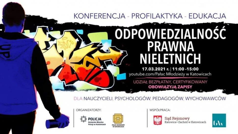 Zapraszamy na konferencję "Odpowiedzialność prawna nieletnich"
