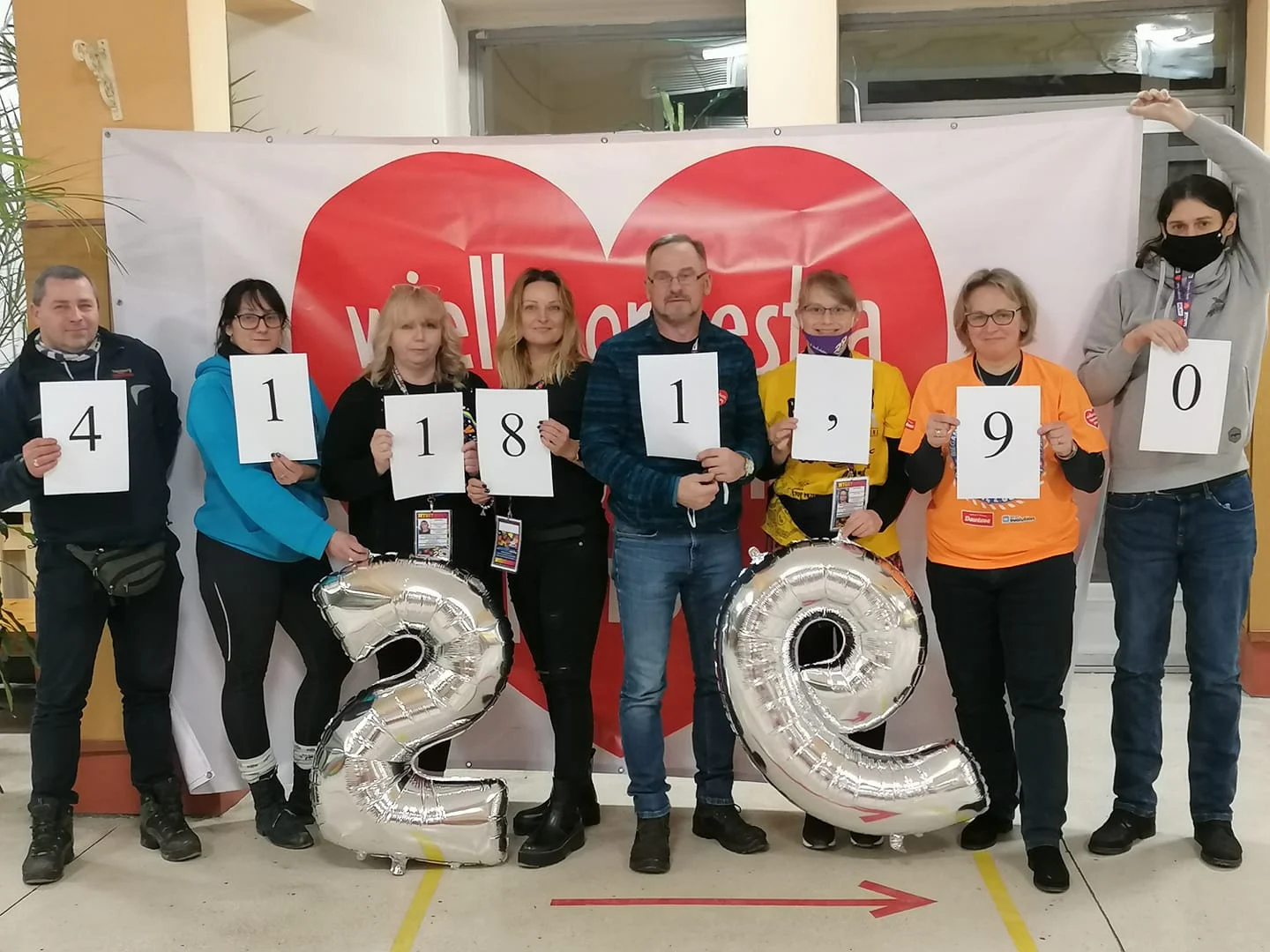 WOŚP w Świętochłowicach: Zebrano ponad 41 tysięcy złotych!