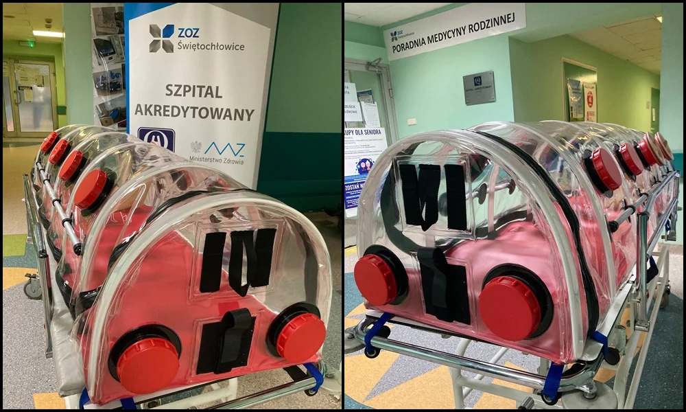 Do ZOZ Świętochłowice trafiły tzw. kapsuły transportowe