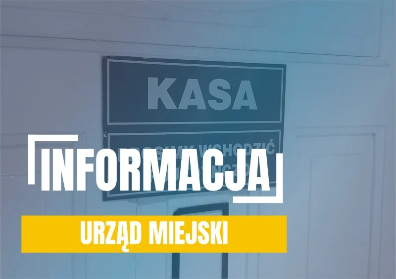 Nadal nieczynna kasa w Urzędzie Miejskim