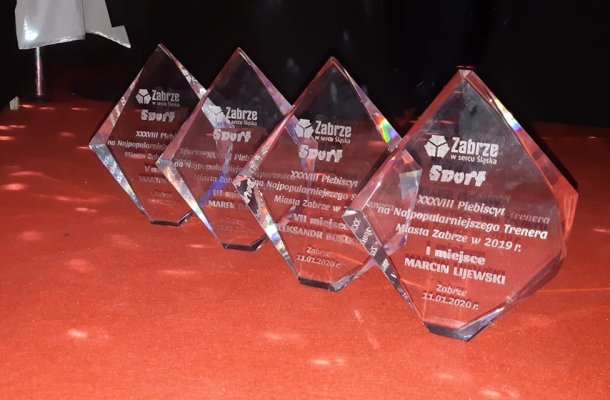 Wybrano najpopularniejszych sportowców i trenerów Zabrza 2020 roku