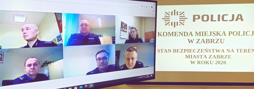 Odprawa roczna zabrzańskich policjantów