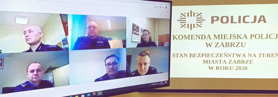 Odprawa roczna zabrzańskich policjantów