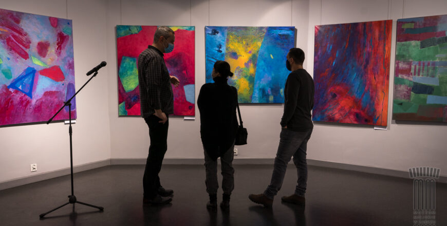 Za nami wernisaż wystawy "Strefa Koloru" Ewy Zajler-Płatek