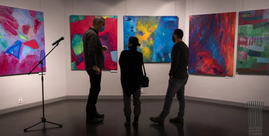 Za nami wernisaż wystawy "Strefa Koloru" Ewy Zajler-Płatek