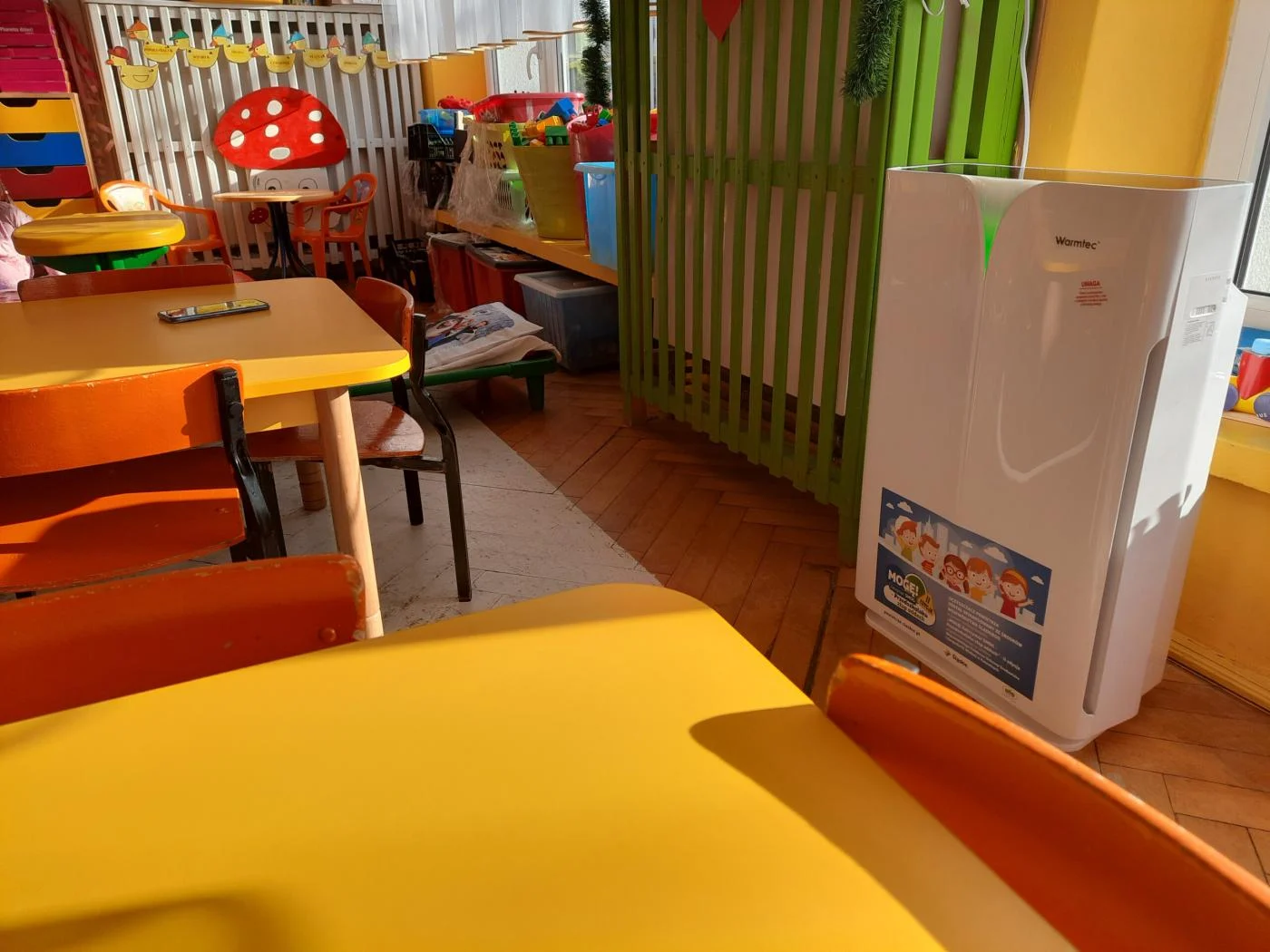 Do 30 zabrzańskich przedszkoli trafiły oczyszczacze powietrza