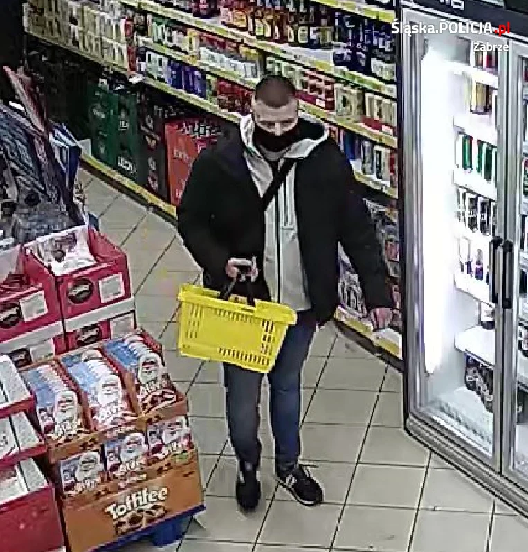 Publikujemy wizerunek podejrzanego o dokonanie kradzieży