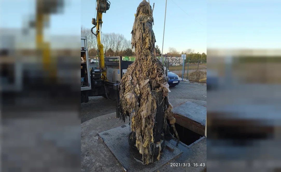 "Haziel to nie hasiok". Zobacz czym rudzianie zapychają kanalizację