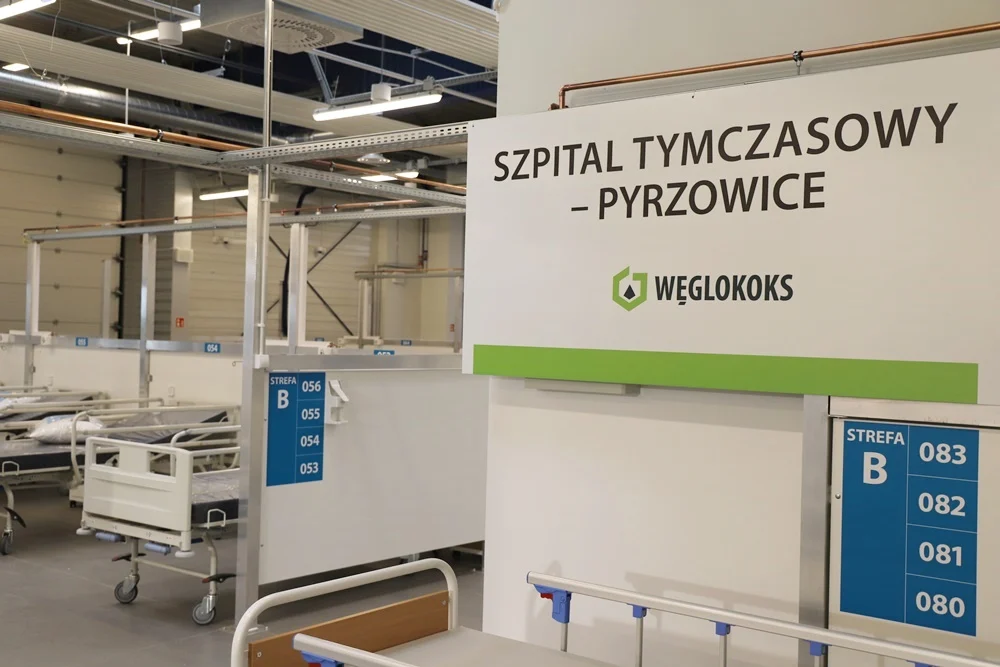 Za kilka dni uruchomiony będzie kolejny szpital tymczasowy w województwie śląskim