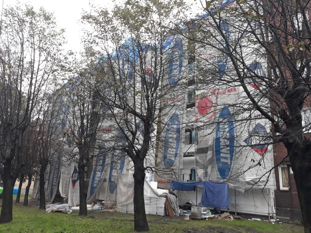 Hutnicza 1 i 3 po termomodernizacji