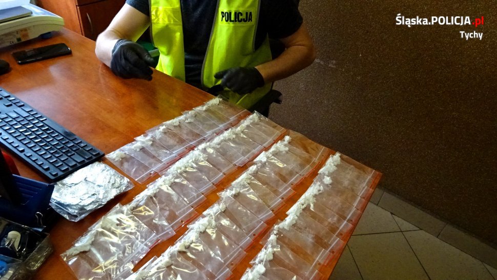 Kryminalni przejęli ponad tysiąc działek amfetaminy