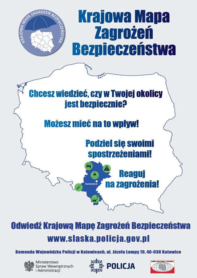 Reaguj widząc niepokojące sytuacje - Krajowa Mapa Zagrożeń Bezpieczeństwa