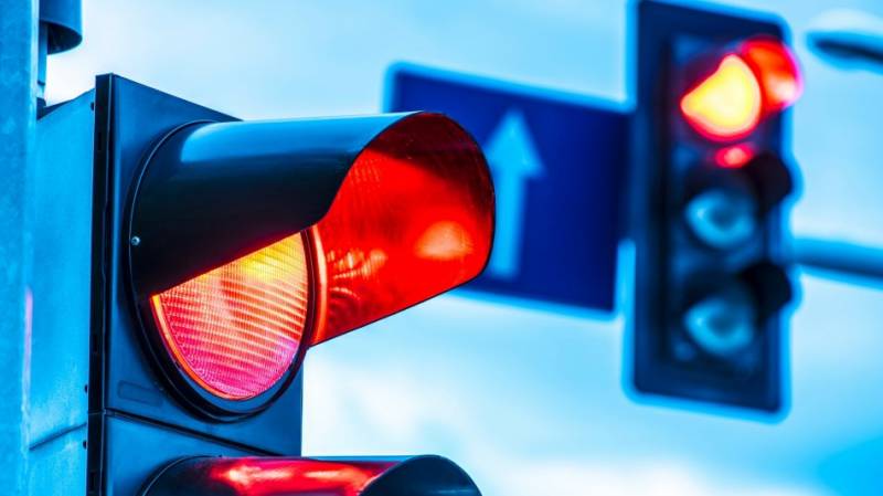 Czasowe wyłączenie świateł na skrzyżowaniu ulicy Mikołowskiej z ulicą Burschego