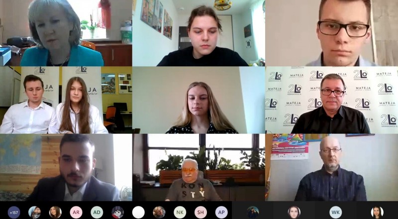 Lech Wałęsa, Prezydent RP na lekcji w siemianowickiej Matei