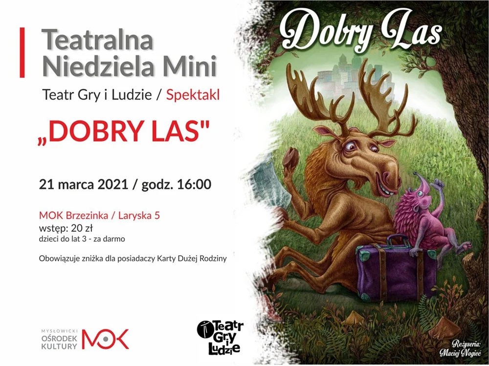 Teatralne Niedziele w Mysłowickim Ośrodku Kultury