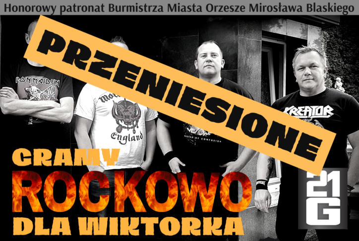 Koncert charytatywny dla Wiktorka przeniesiony