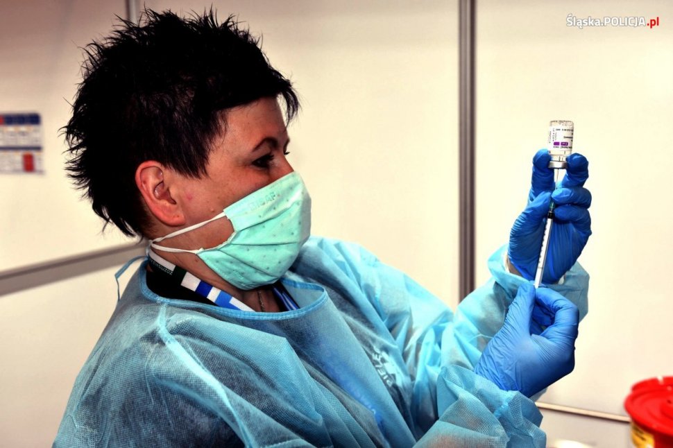 Ruszyły szczepienia gliwickich funkcjonariuszy