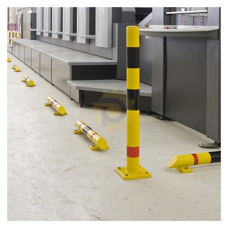 Słupki ochronne - rozwiązanie zwiększające bezpieczeństwo ludzi, maszyn i przedmiotów
