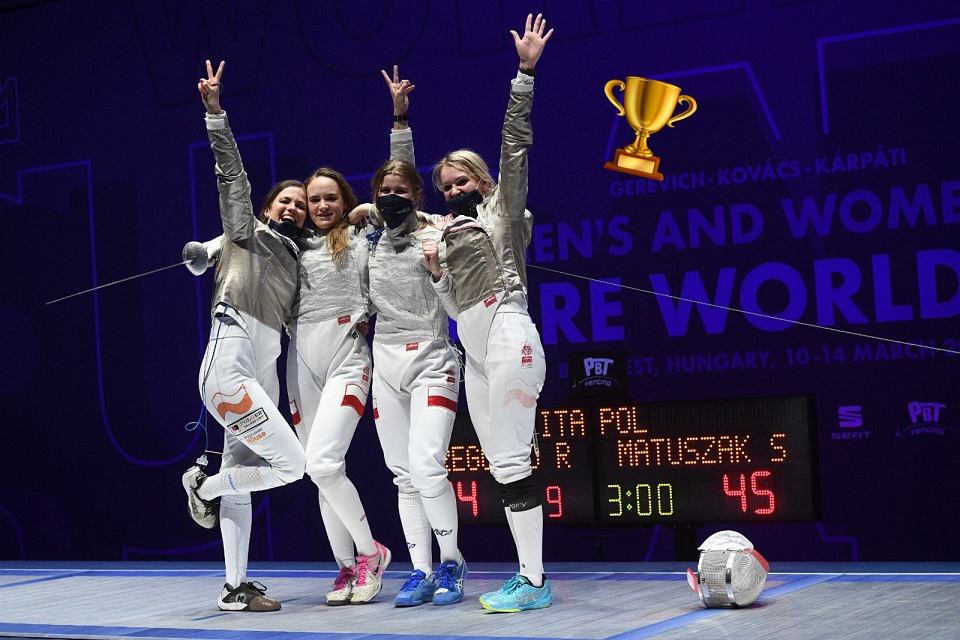 Szablistki z Sosnowca z Pucharem Świata!