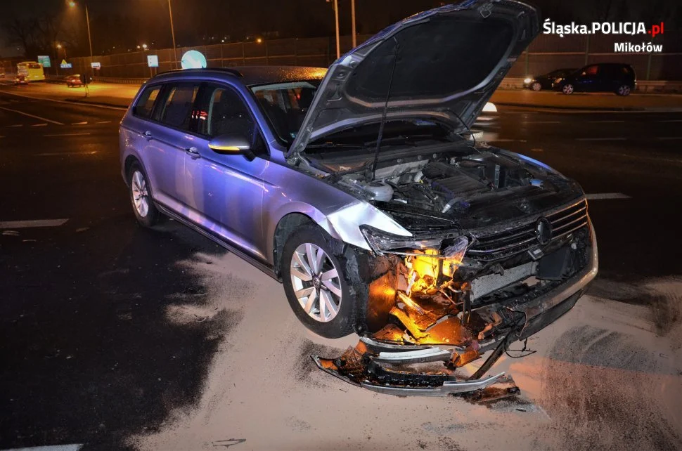 Chciał skrócić sobie drogę, a doprowadził do zderzenia