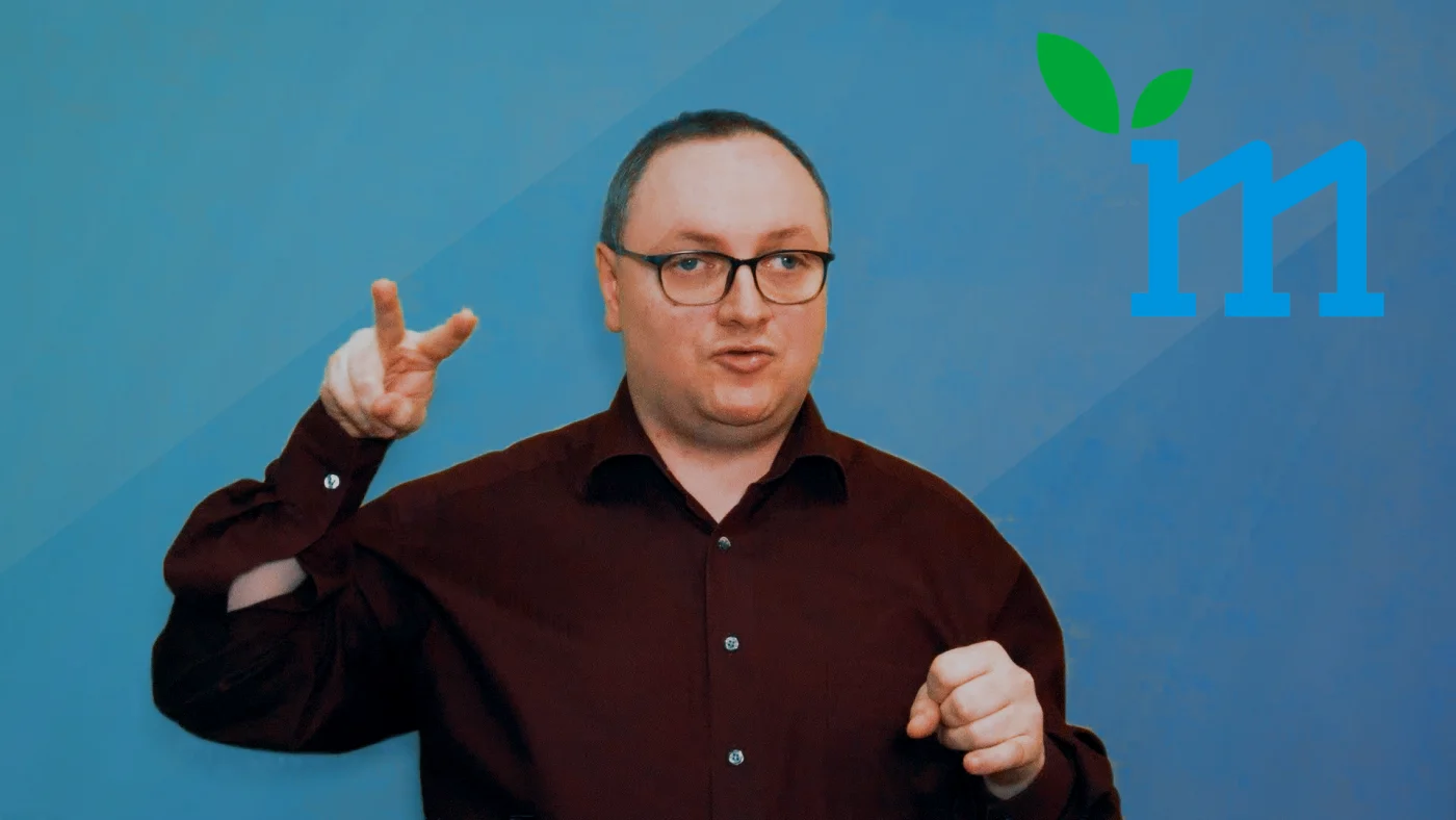 O starostwie powiatowym w języku migowym