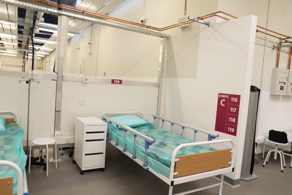 Za kilka dni uruchomiony będzie kolejny szpital tymczasowy w województwie śląskim