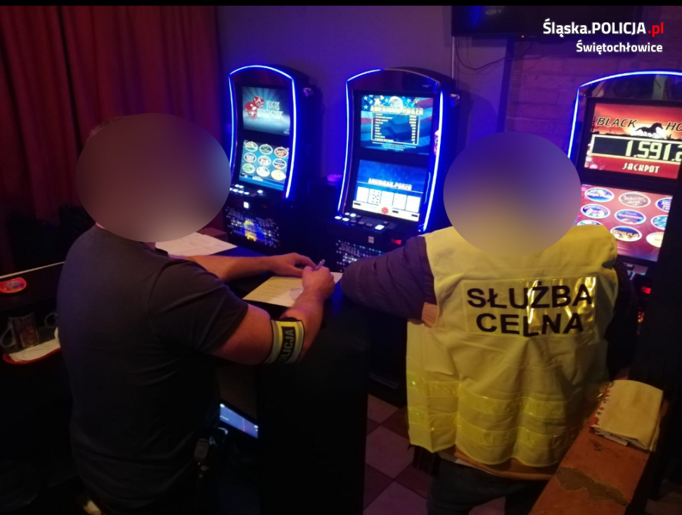 Mundurowi zarekwirowali kolejne nielegalne maszyny