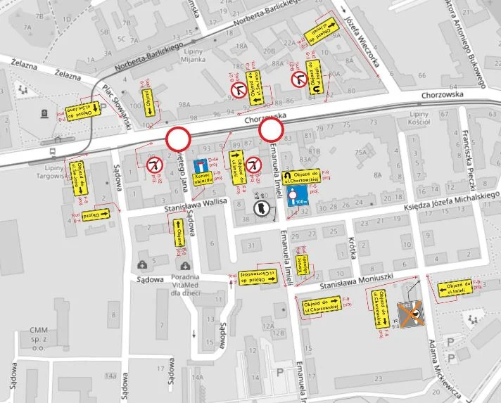 Uwaga kierowcy! Zmiana organizacji ruchu na ul. Emanuela Imieli