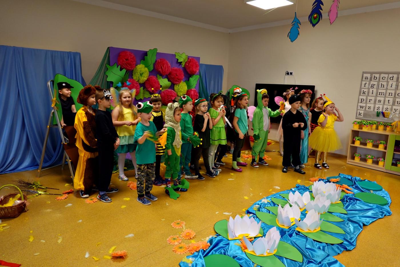 Powitanie wiosny w Przedszkolu Miejskim nr 4 w Świętochłowicach