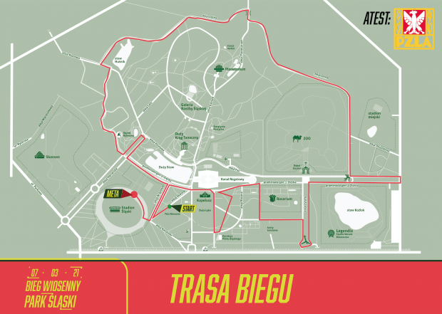 Bieg Wiosenny 2021. Zobaczcie przebieg trasy