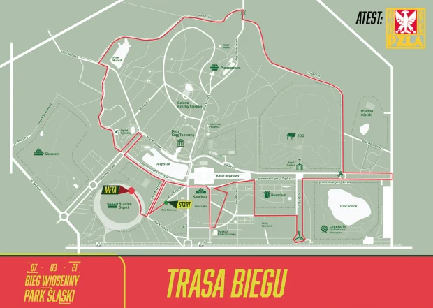 Bieg Wiosenny 2021. Zobaczcie przebieg trasy