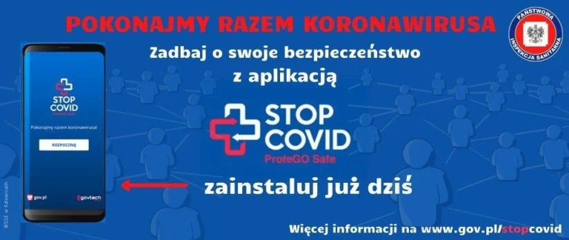 Sanepid zachęca do korzystania z aplikacji STOP COVID