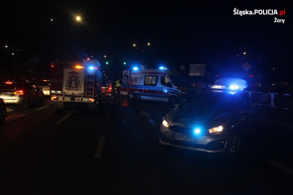 Zderzenie trzech samochodów na Alei Zjednoczonej Europy. Było blisko tragedii!