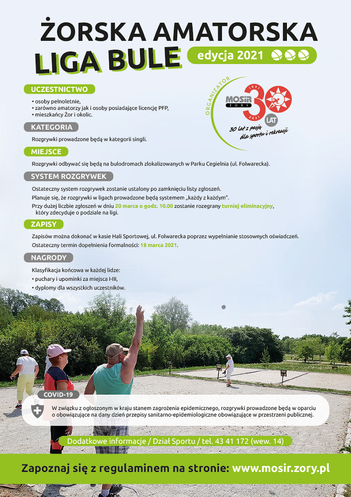 Startuje Żorska Amatorska Liga Bule